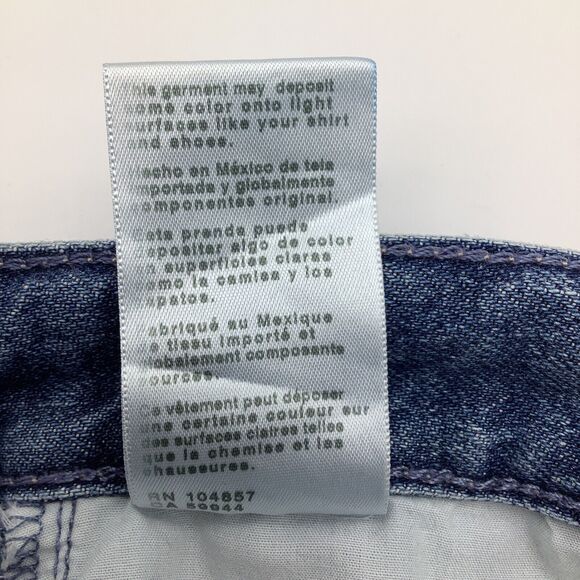 AG Womens Remy Low Rise Boxy Straight‎ Jeans Blue Size 27 - Picture 9 of 11